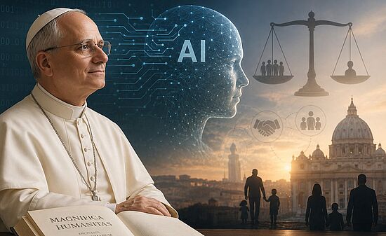 "Magnifica Humanitas": 
Papst Leo XIV. zu den Herausforderungen der Künstlichen Intelligenz