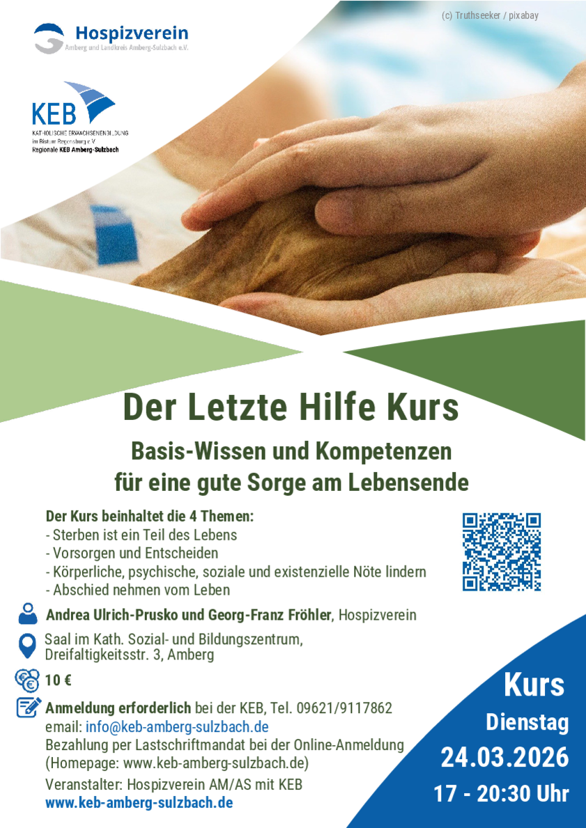 Plakat mit Link zu näheren Infos zur Veranstatung