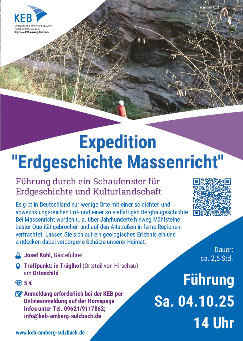Plakat mit link zu INfos zur Veranstaltung