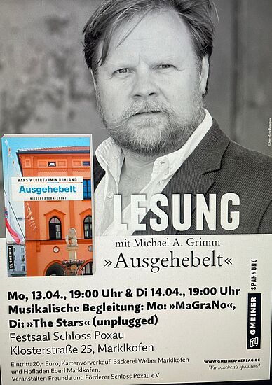 "AUSGEHEBELT" - 
Niederbayern-Krimi von Hans Weber und Armin Ruhland gelesen von Michael A. Grimm