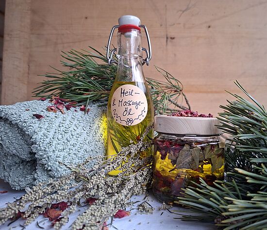 Heilsame Pflanzenöle