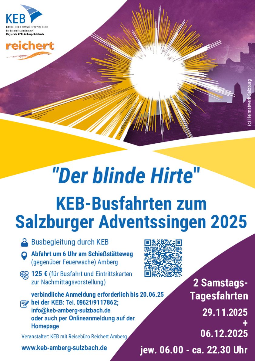 Mehr Infos zu den beiden Salzburg-Fahrten zum Adventsingen