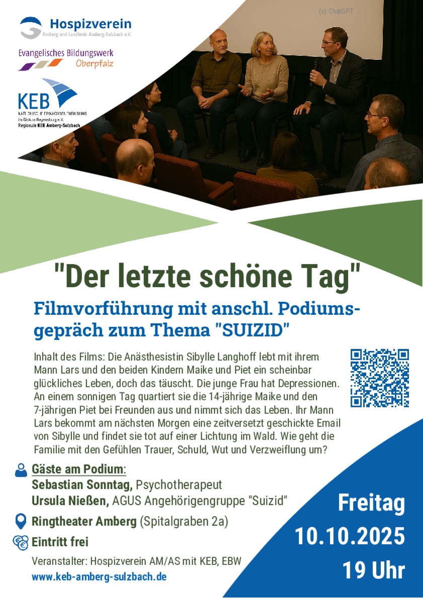 Plakat mit Link zu Infos zur Veranstaltung