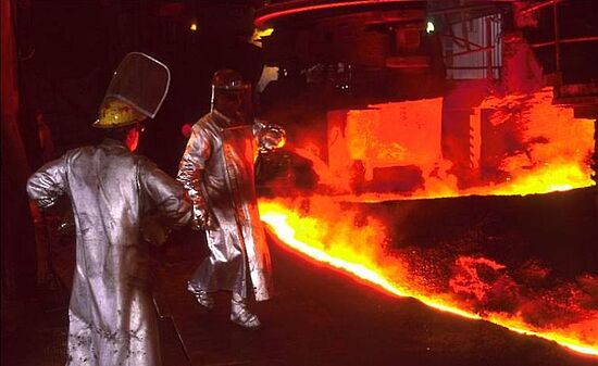 Vom Rennofen zum Hochofen