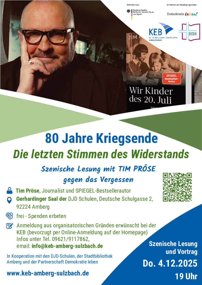 Plakat mit Link zu näheren Infos zur Veranstatung