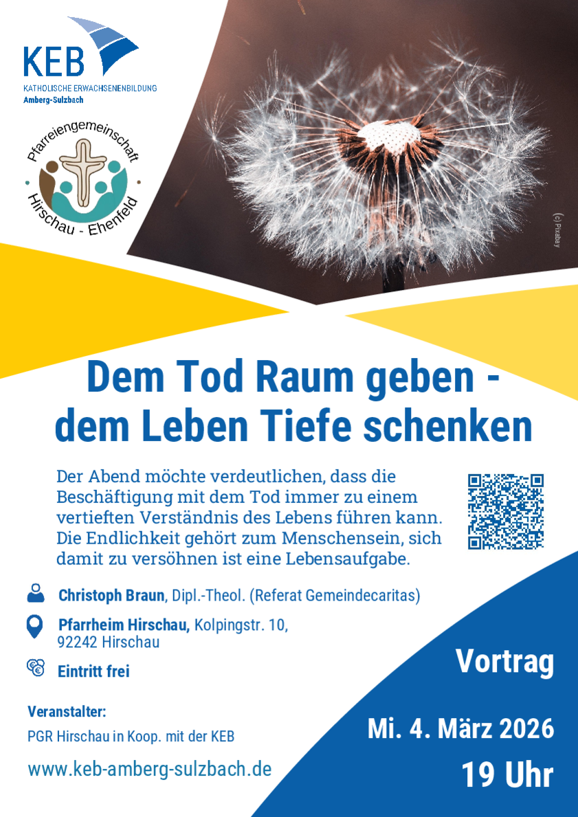 Plakat mit Link zu näheren Infos zur Veranstatung