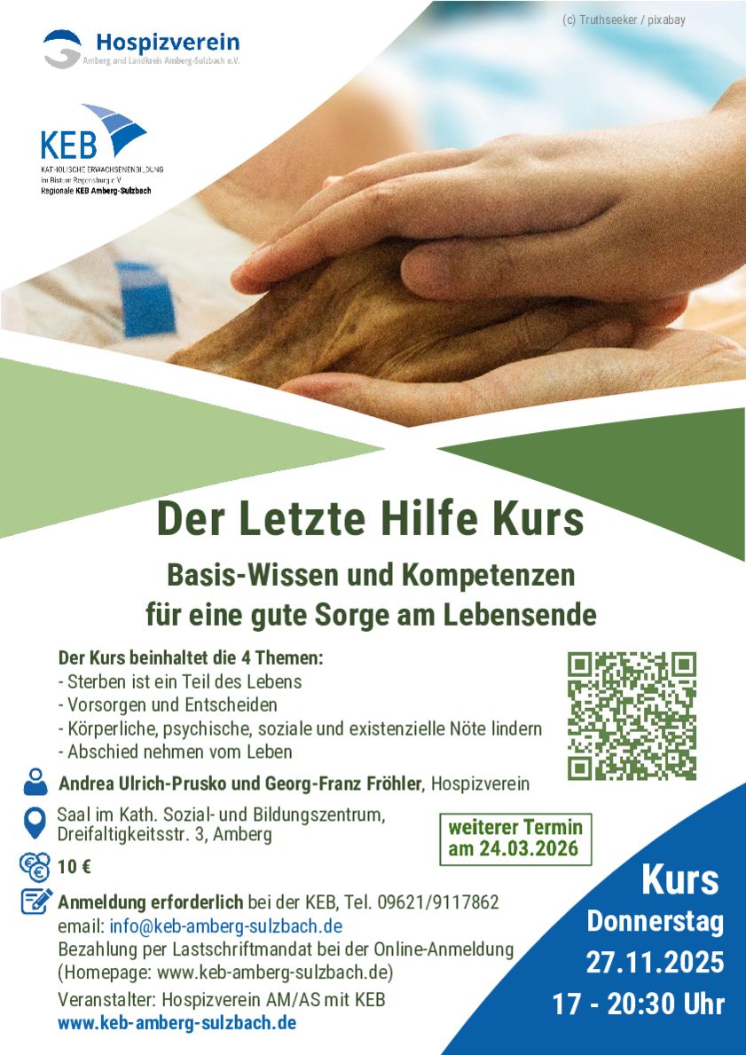 Plakat mit Link zu näheren Infos zur Veranstaltung