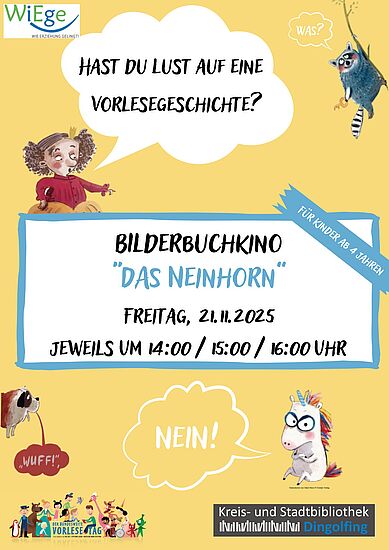 Bilderbuchkino " Das Neinhorn"