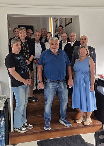 Bild vom Meeting in Karlsbad mit den Vertretern der beteiligten Organisationen