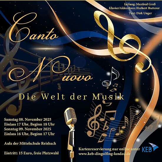 Musikalische Reise mit der "Chorgemeinschaft Canto Nuovo"