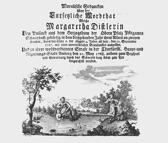 "Wo aber liest man - was dieser Unthat gleicht!