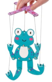 Holz-Marionette "Fridolin Frosch"