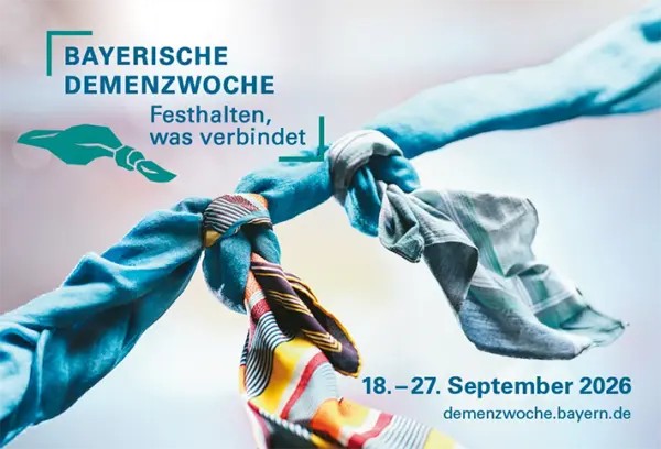 Logo der bayerischen Demenzwochen mit link zum Flyer