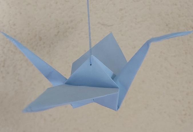 Bild von Origami-Kranich